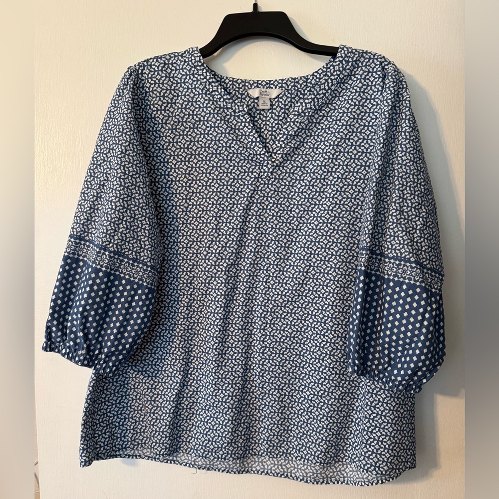 Croft & Barrow Blouse Top Size XL
